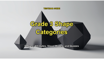 Grade 3 Shape Categories