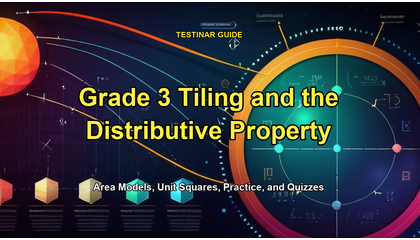 Grade 3 Tiling and the Distributive Property
