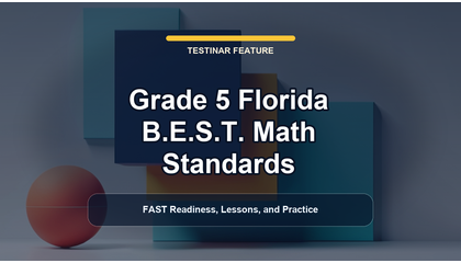 Grade 5 Florida B.E.S.T. Math Standards