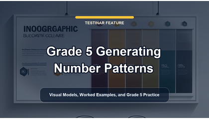 Grade 5 Generating Number Patterns