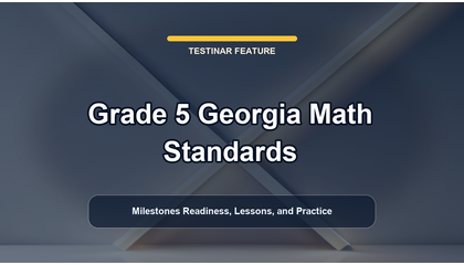 Grade 5 Georgia Math Standards