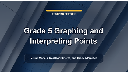 Grade 5 Graphing and Interpreting Points