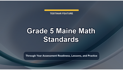 Grade 5 Maine Math Standards