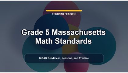 Grade 5 Massachusetts Math Standards