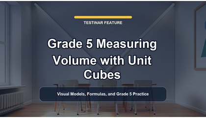 Grade 5 Measuring Volume with Unit Cubes