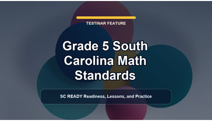 Grade 5 South Carolina Math Standards