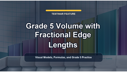 Grade 5 Volume with Fractional Edge Lengths