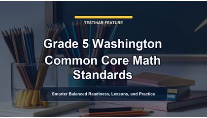 Grade 5 Washington Common Core Math Standards