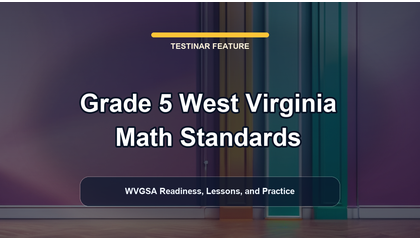 Grade 5 West Virginia Math Standards