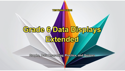 Grade 6 Data Displays Extended