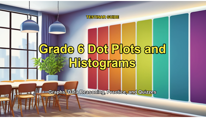 Grade 6 Dot Plots and Histograms