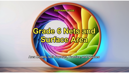 Grade 6 Nets and Surface Area