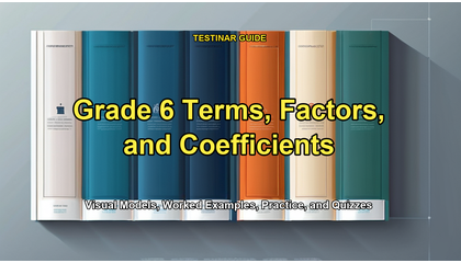 Grade 6 Terms, Factors, and Coefficients
