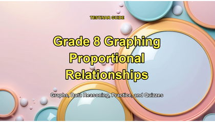 Grade 8 Graphing Proportional Relationships