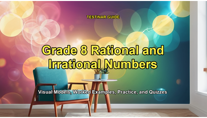 Grade 8 Rational and Irrational Numbers