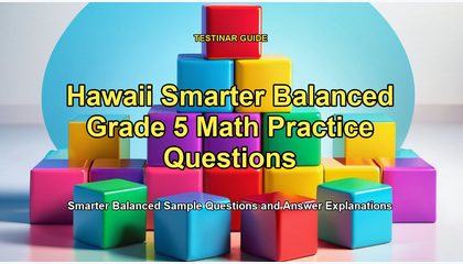 Hawaii Smarter Balanced Grade 5 Math Practice Questions