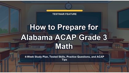 How to Prepare for Alabama ACAP Grade 3 Math