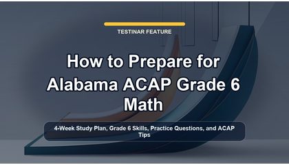 How to Prepare for Alabama ACAP Grade 6 Math