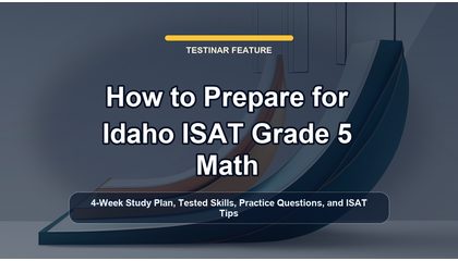 How to Prepare for Idaho ISAT Grade 5 Math