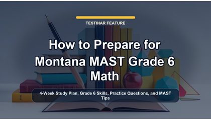 How to Prepare for Montana MAST Grade 6 Math