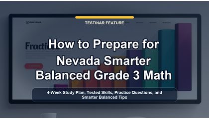 How to Prepare for Nevada Smarter Balanced Grade 3 Math