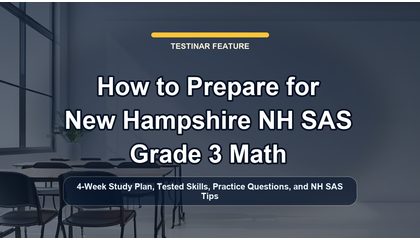 How to Prepare for New Hampshire NH SAS Grade 3 Math