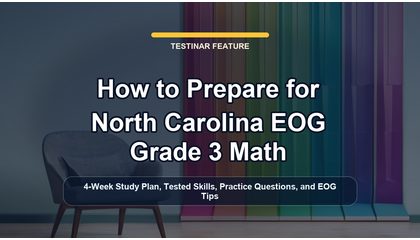 How to Prepare for North Carolina EOG Grade 3 Math