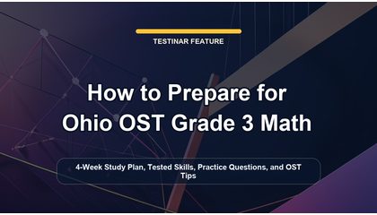How to Prepare for Ohio OST Grade 3 Math