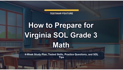 How to Prepare for Virginia SOL Grade 3 Math
