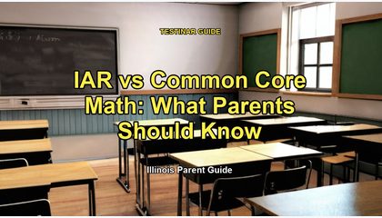 IAR vs Common Core Math: What Parents Should Know