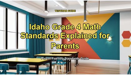 Idaho Grade 4 Math Standards Explained for Parents