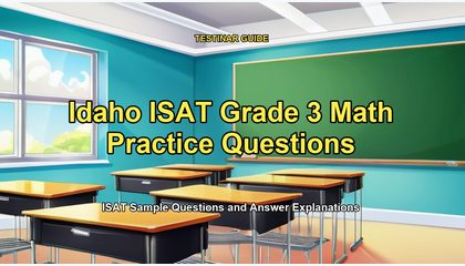 Idaho ISAT Grade 3 Math Practice Questions
