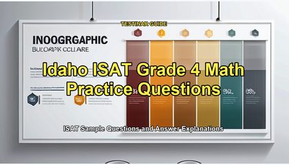 Idaho ISAT Grade 4 Math Practice Questions