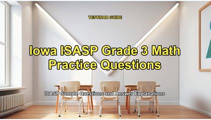 Iowa ISASP Grade 3 Math Practice Questions