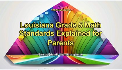 Louisiana Grade 5 Math Standards Explained for Parents