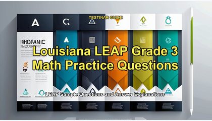 Louisiana LEAP Grade 3 Math Practice Questions