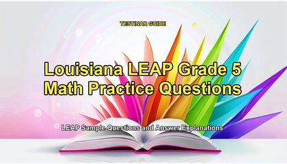 Louisiana LEAP Grade 5 Math Practice Questions