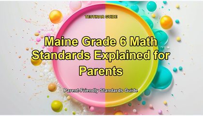 Maine Grade 6 Math Standards Explained for Parents