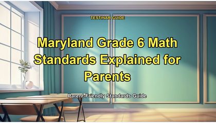 Maryland Grade 6 Math Standards Explained for Parents