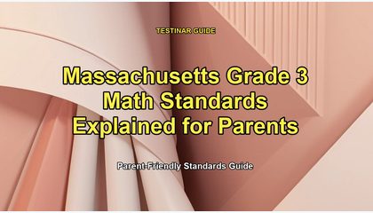 Massachusetts Grade 3 Math Standards Explained for Parents