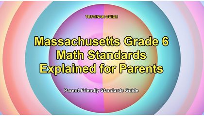Massachusetts Grade 6 Math Standards Explained for Parents