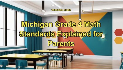 Michigan Grade 4 Math Standards Explained for Parents