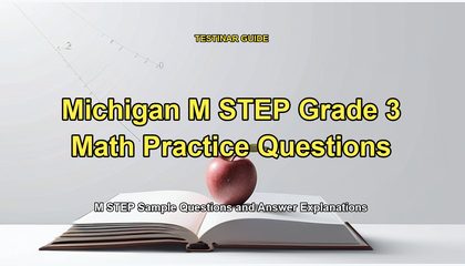 Michigan M STEP Grade 3 Math Practice Questions