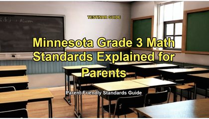 Minnesota Grade 3 Math Standards Explained for Parents