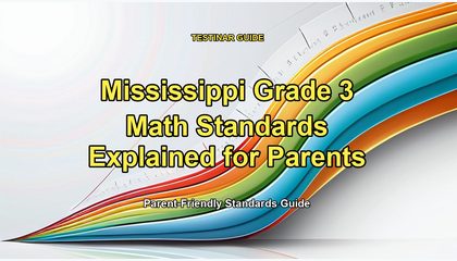 Mississippi Grade 3 Math Standards Explained for Parents