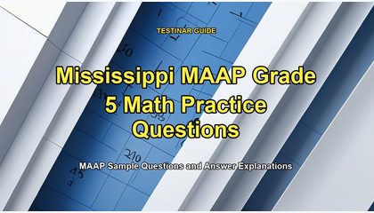 Mississippi MAAP Grade 5 Math Practice Questions