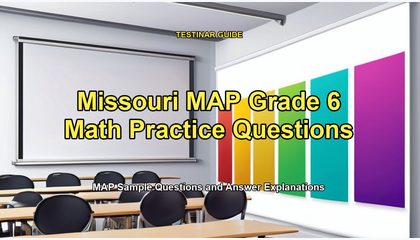 Missouri MAP Grade 6 Math Practice Questions