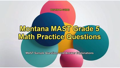 Montana MAST Grade 5 Math Practice Questions