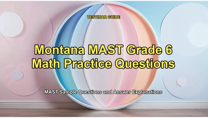 Montana MAST Grade 6 Math Practice Questions