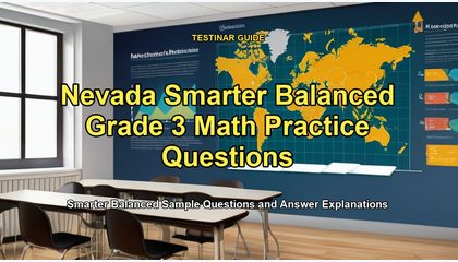 Nevada Smarter Balanced Grade 3 Math Practice Questions